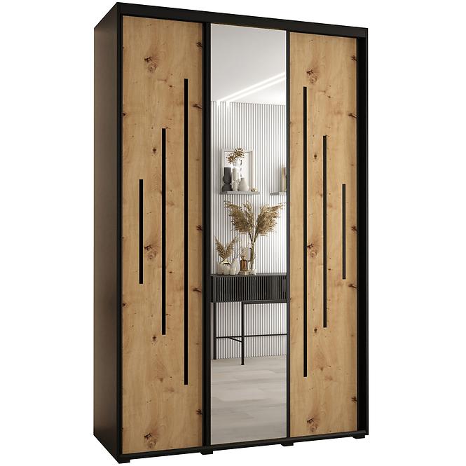 Schrank 45 Canaris 13 170 schwarz/artisan/schwarz