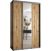 Schrank 45 Canaris 13 170 schwarz/artisan/silver