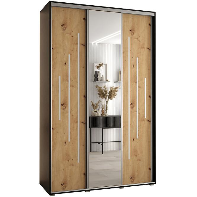 Schrank 45 Canaris 13 170 schwarz/artisan/silver