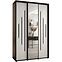 Schrank 45 Canaris 13 170 schwarz/weiß/schwarz