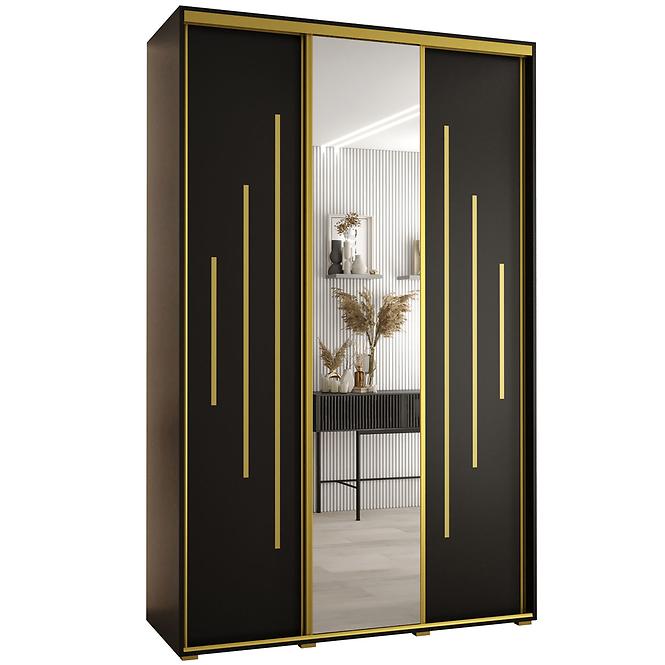 Schrank 45 Canaris 13 170 schwarz/gold