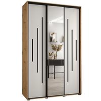 Schrank 45 Canaris 13 180 artisan/weiß/schwarz