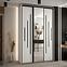 Schrank 45 Canaris 13 180 weiß/schwarz,5