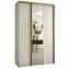 Schrank 45 Canaris 13 180 weiß/gold