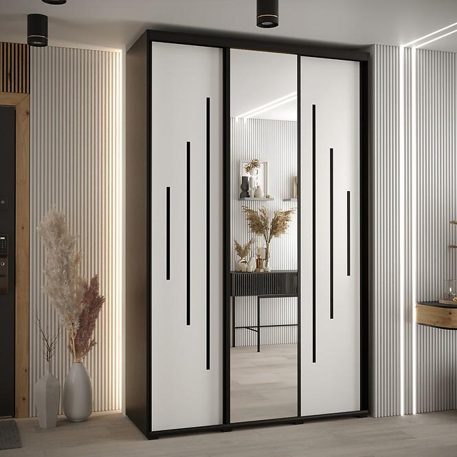 Schrank 45 Canaris 13 180 schwarz/weiß/schwarz