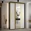 Schrank 45 Canaris 13 180 schwarz/weiß/gold,5