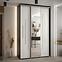 Schrank 45 Canaris 13 180 schwarz/weiß/silver,5