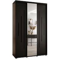 Schrank 45 Canaris 13 180 schwarz/schwarz