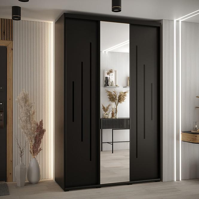 Schrank 45 Canaris 13 180 schwarz/schwarz