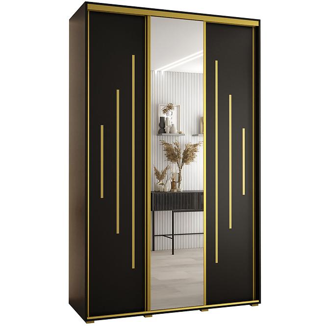 Schrank 45 Canaris 13 180 schwarz/gold