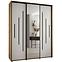 Schrank 45 Canaris 13 190 artisan/weiß/schwarz