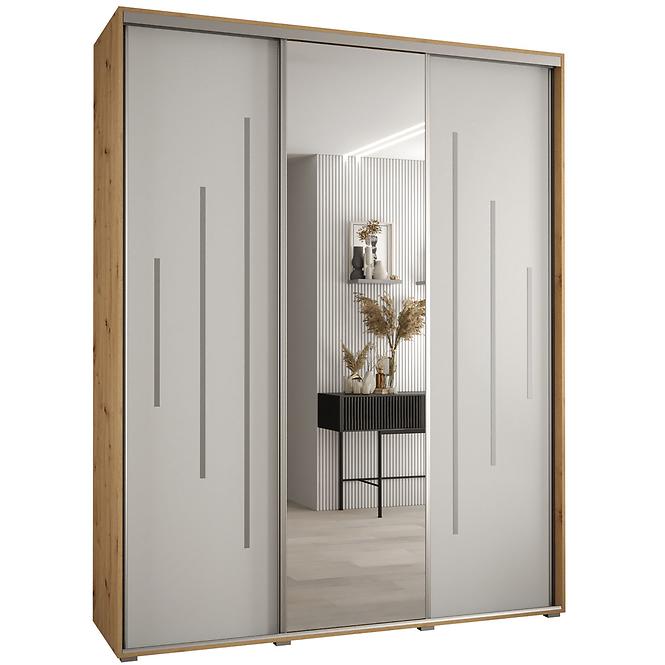 Schrank 45 Canaris 13 190 artisan/weiß/silver