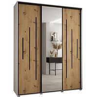 Schrank 45 Canaris 13 190 weiß/artisan/schwarz