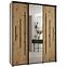 Schrank 45 Canaris 13 190 weiß/artisan/schwarz