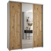 Schrank 45 Canaris 13 190 weiß/artisan/silver