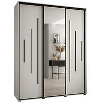 Schrank 45 Canaris 13 190 weiß/schwarz