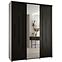 Schrank 45 Canaris 13 190 weiß/schwarz/schwarz