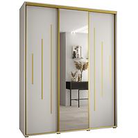 Schrank 45 Canaris 13 190 weiß/gold