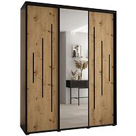 Schrank 45 Canaris 13 190 schwarz/artisan/schwarz