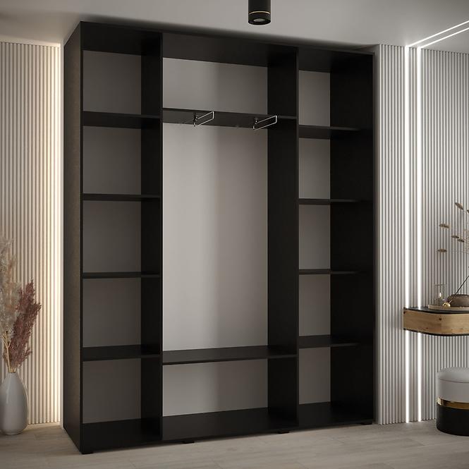 Schrank 45 Canaris 13 190 schwarz/artisan/schwarz