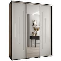 Schrank 45 Canaris 13 190 schwarz/weiß/silver