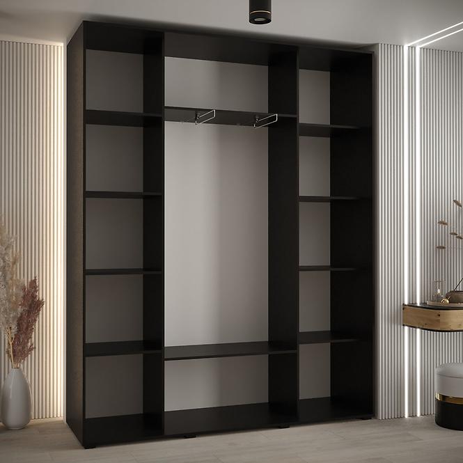 Schrank 45 Canaris 13 190 schwarz/schwarz