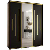 Schrank 45 Canaris 13 190 schwarz/gold