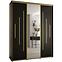 Schrank 45 Canaris 13 190 schwarz/gold