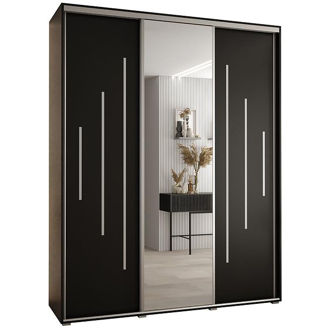 Schrank 45 Canaris 13 190 schwarz/silver