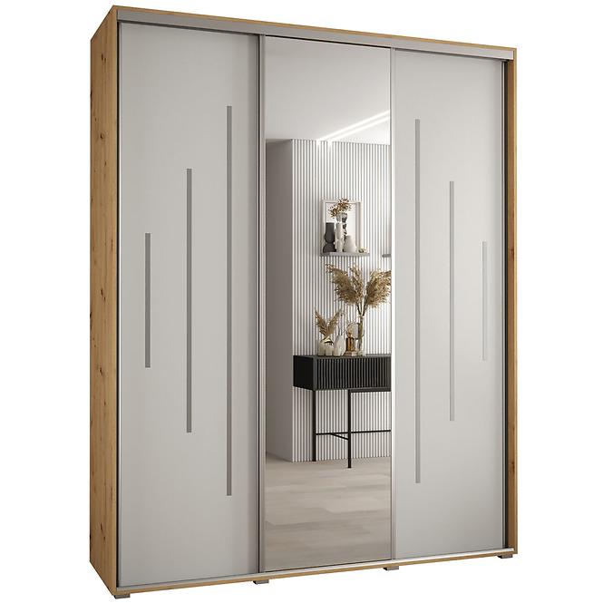 Schrank 45 Canaris 13 200 artisan/weiß/silver