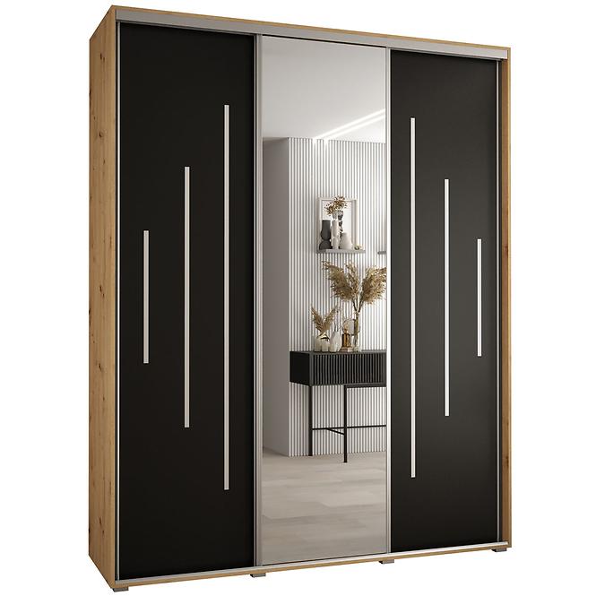 Schrank 45 Canaris 13 200 artisan/schwarz/silver