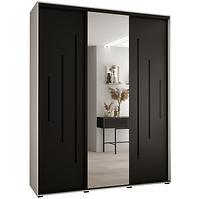 Schrank 45 Canaris 13 200 weiß/schwarz/schwarz