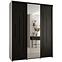 Schrank 45 Canaris 13 200 weiß/schwarz/schwarz