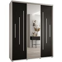 Schrank 45 Canaris 13 200 weiß/schwarz/silver