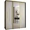 Schrank 45 Canaris 13 200 schwarz/weiß/gold