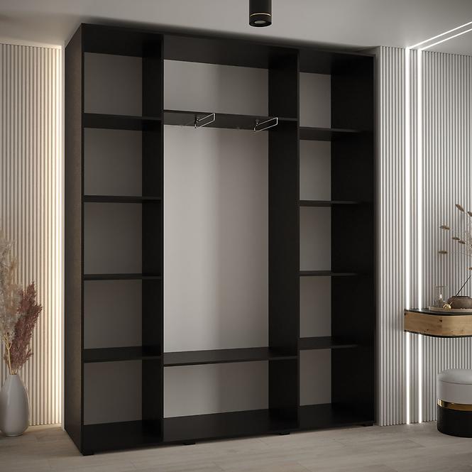 Schrank 45 Canaris 13 200 schwarz/weiß/gold