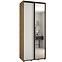 Schrank 45 Canaris 3 100 artisan/weiß/schwarz