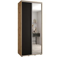 Schrank 45 Canaris 3 100 artisan/schwarz/silver