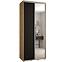 Schrank 45 Canaris 3 100 artisan/schwarz/silver