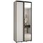 Schrank 45 Canaris 3 100 weiß/schwarz