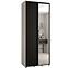 Schrank 45 Canaris 3 100 weiß/schwarz/schwarz