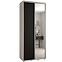 Schrank 45 Canaris 3 100 weiß/schwarz/silver