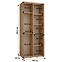 Schrank 45 Canaris 3 100 weiß/schwarz/silver,2