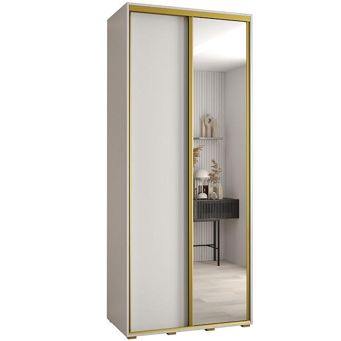 Schrank 45 Canaris 3 100 weiß/gold