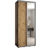 Schrank 45 Canaris 3 100 schwarz/artisan/silver