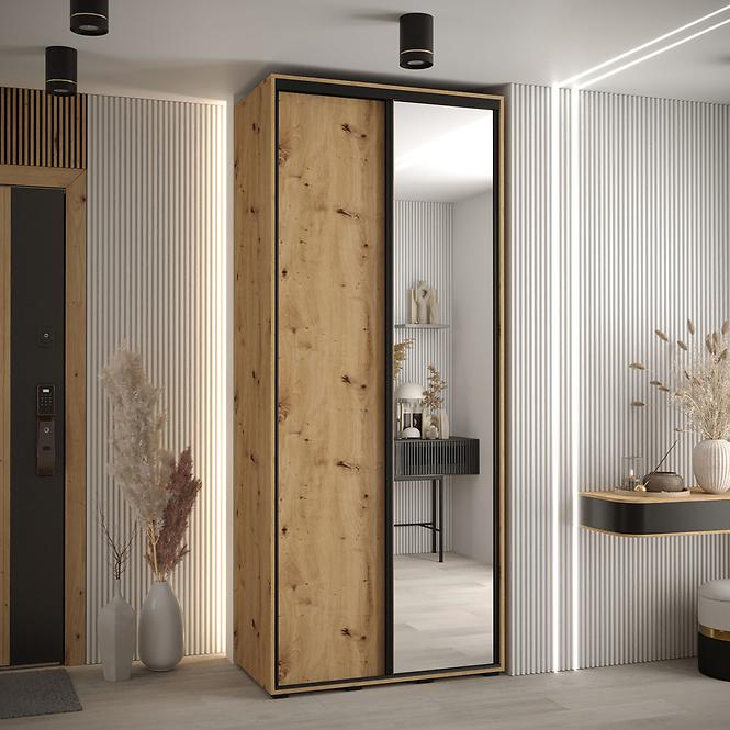 Schrank 45 Canaris 3 110 artisan/schwarz