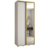 Schrank 45 Canaris 3 110 weiß/gold