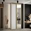 Schrank 45 Canaris 3 110 weiß/gold,5
