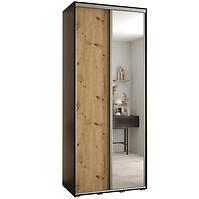 Schrank 45 Canaris 3 110 schwarz/artisan/silver