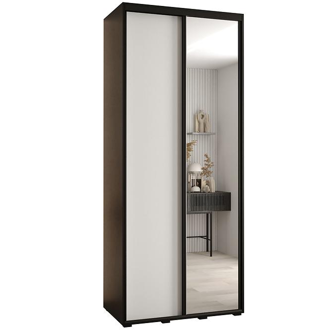 Schrank 45 Canaris 3 110 schwarz/weiß/schwarz